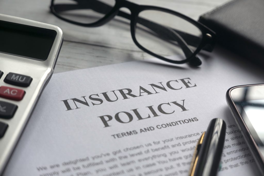 An insurance policy