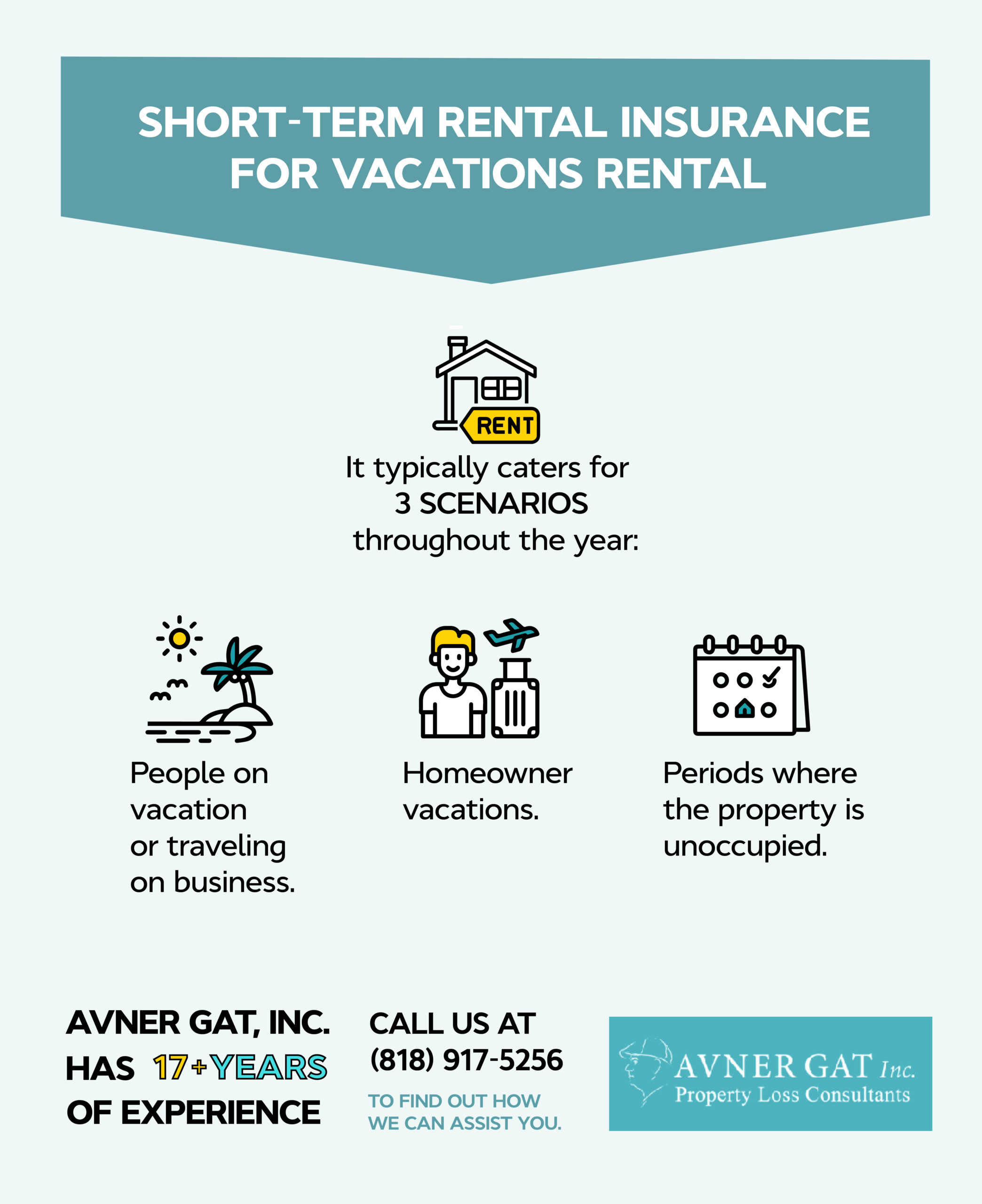 Short Term Rental Insurance for Vacation Rentals